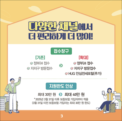 2025 전세보증금반환보증 보증료 지원내용