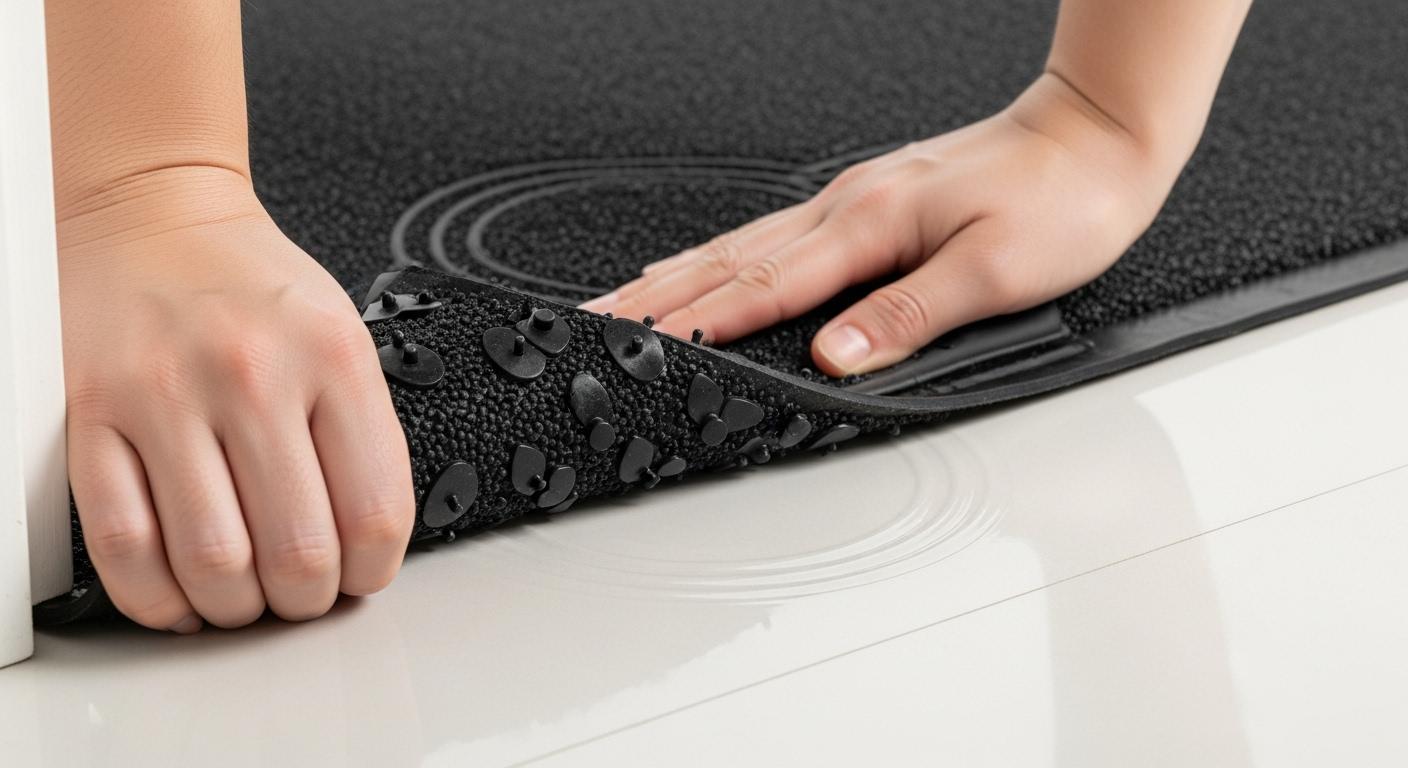 바닥매트고정하는법