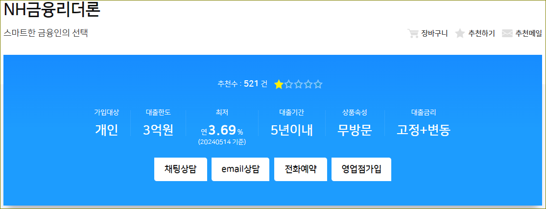 NH금융리더론