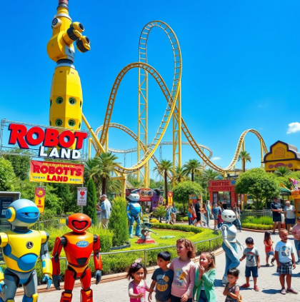 경남창원 로봇랜드 그림