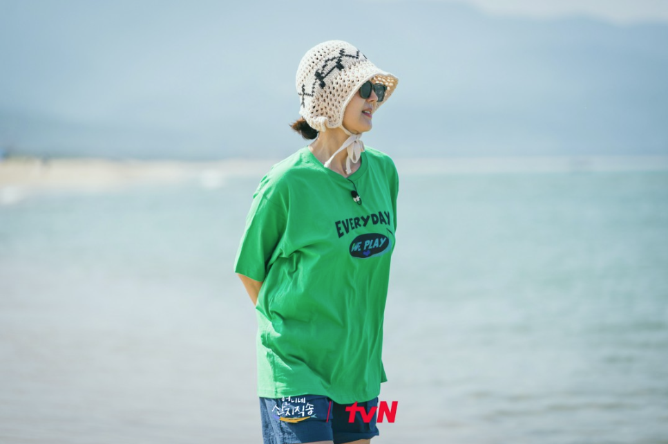 염정아 모자