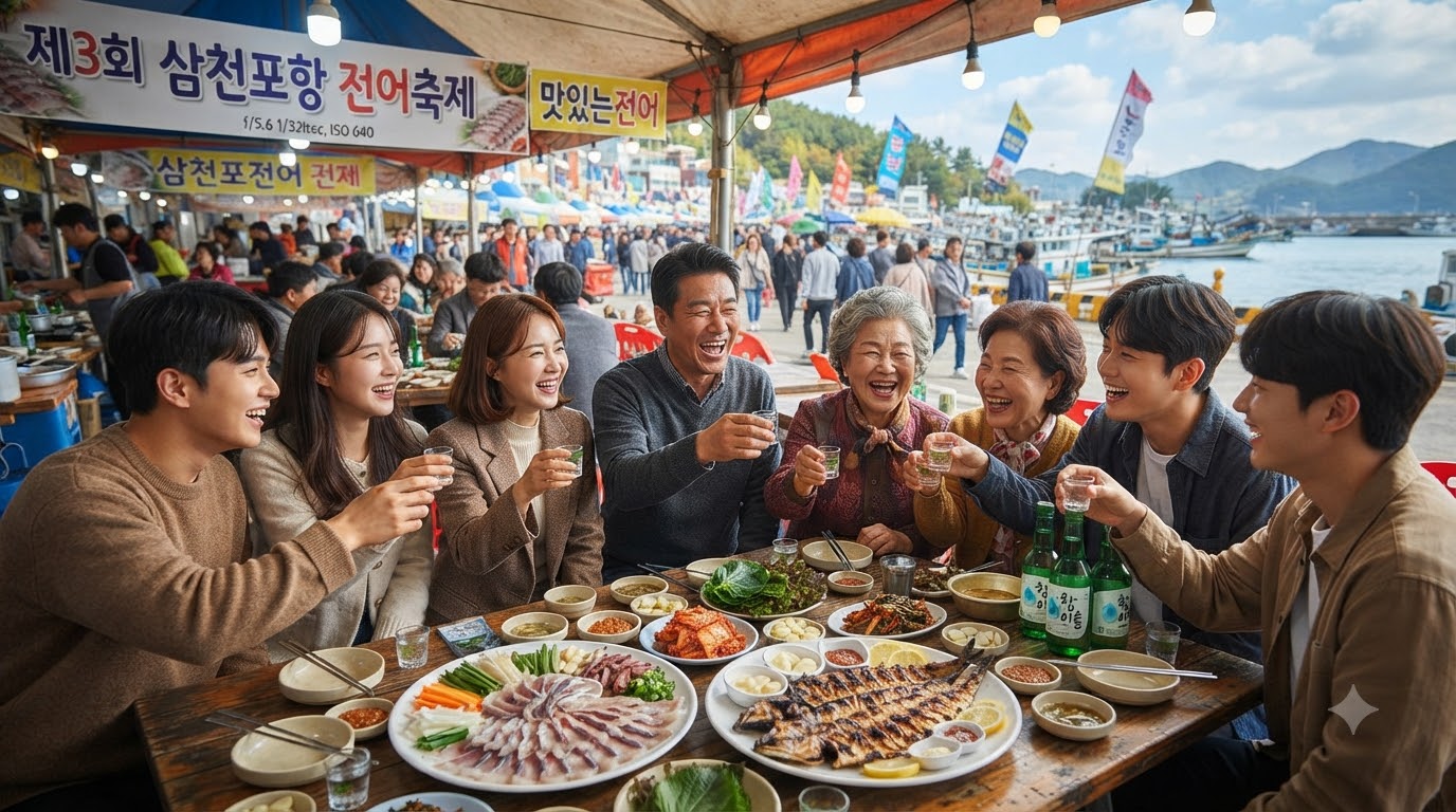 2026 삼천포 전어축제 일정부터 먹거리까지 총정리