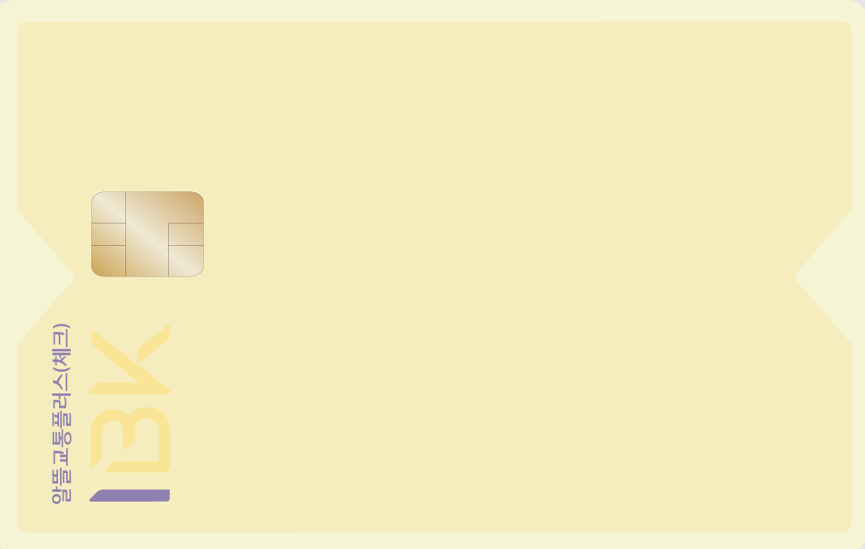 알뜰교통카드-기업은행-노란색