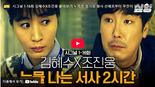 김혜수 시그널