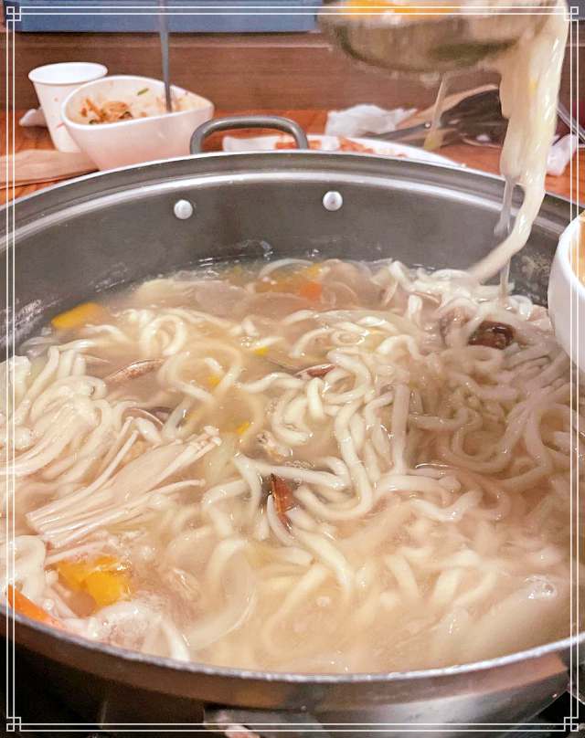 태안 안면도 맛집 바지락 칼국수