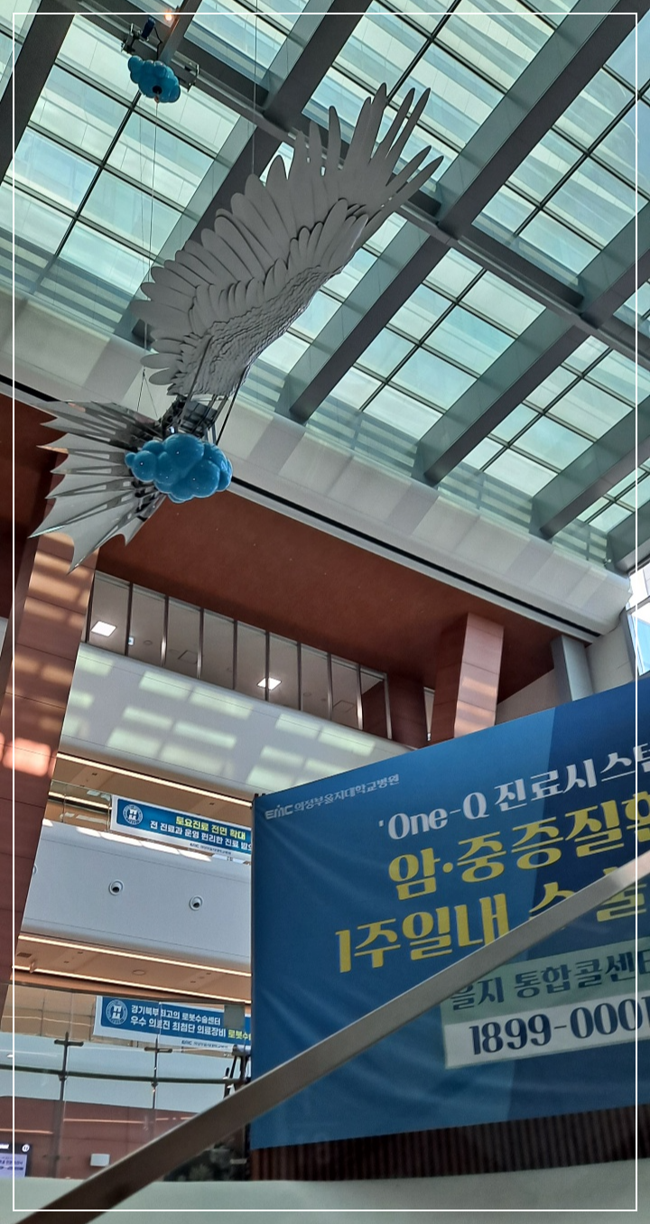 의정부을지대학교병원-천장