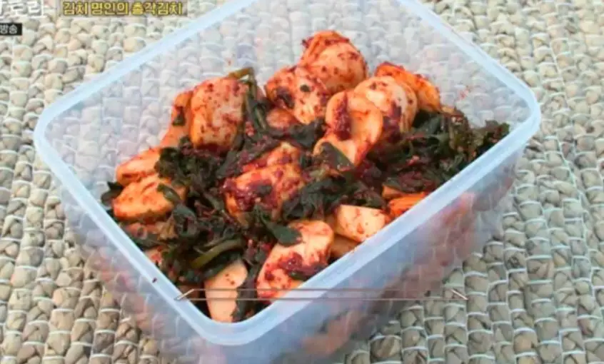 총각김치 만들기