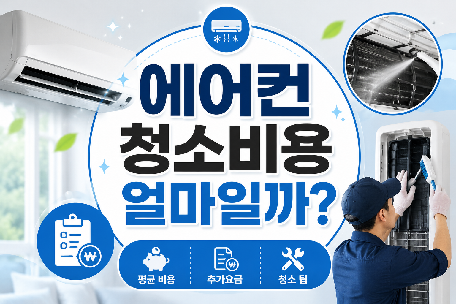 에어컨 청소비용 얼마일까?