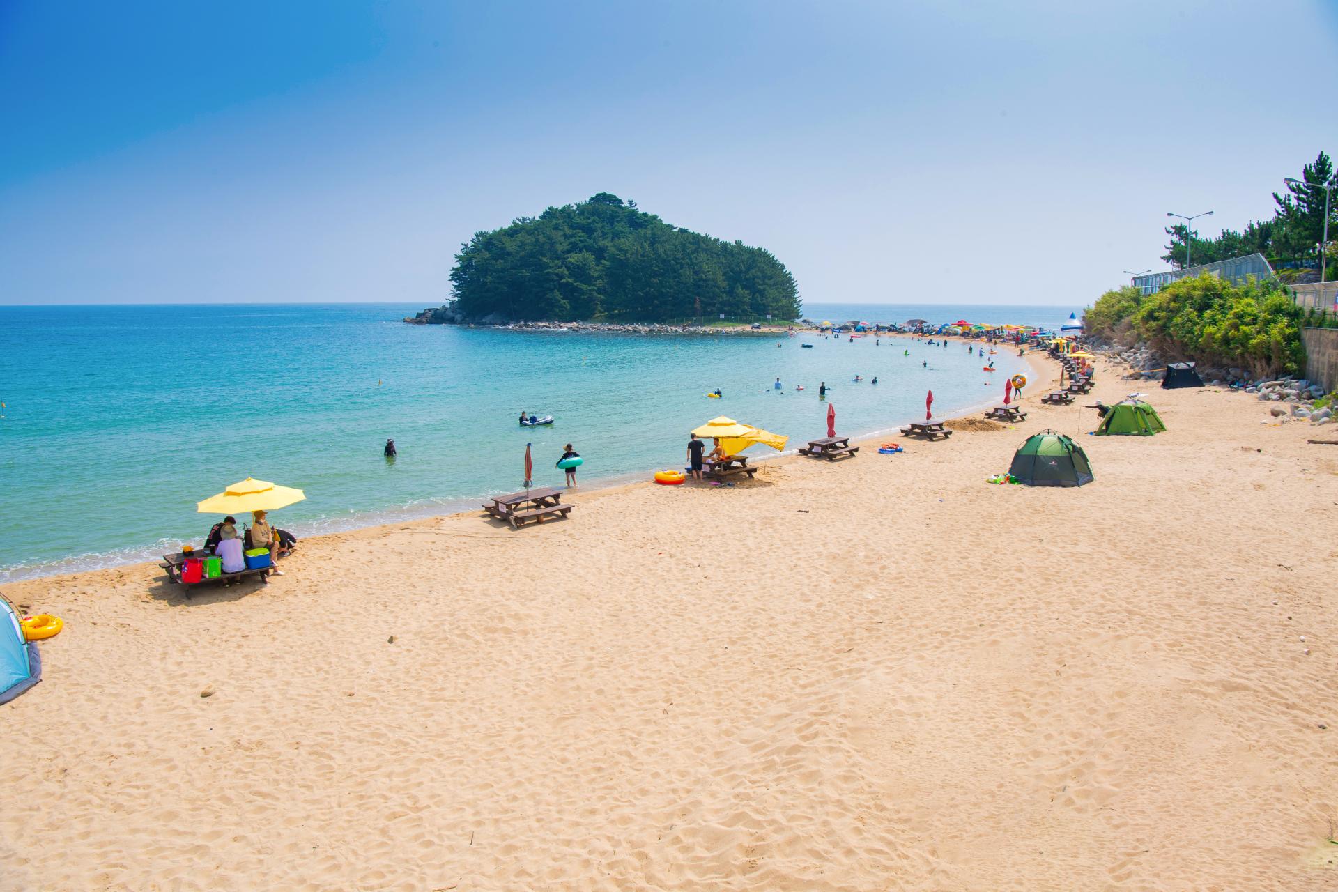 고성 마차진 해변