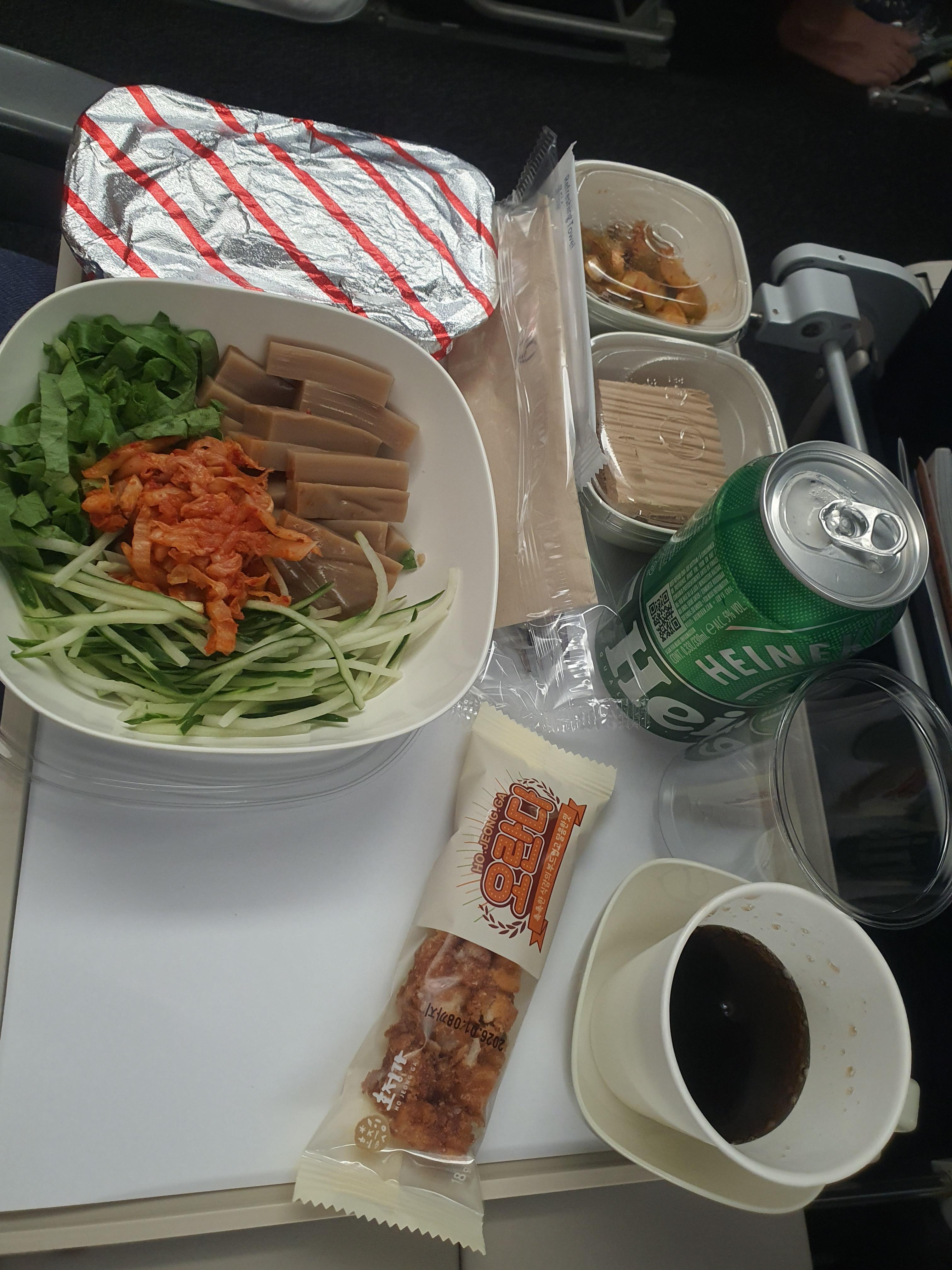 인천&ndash;두바이 대한항공 KE951 기내식