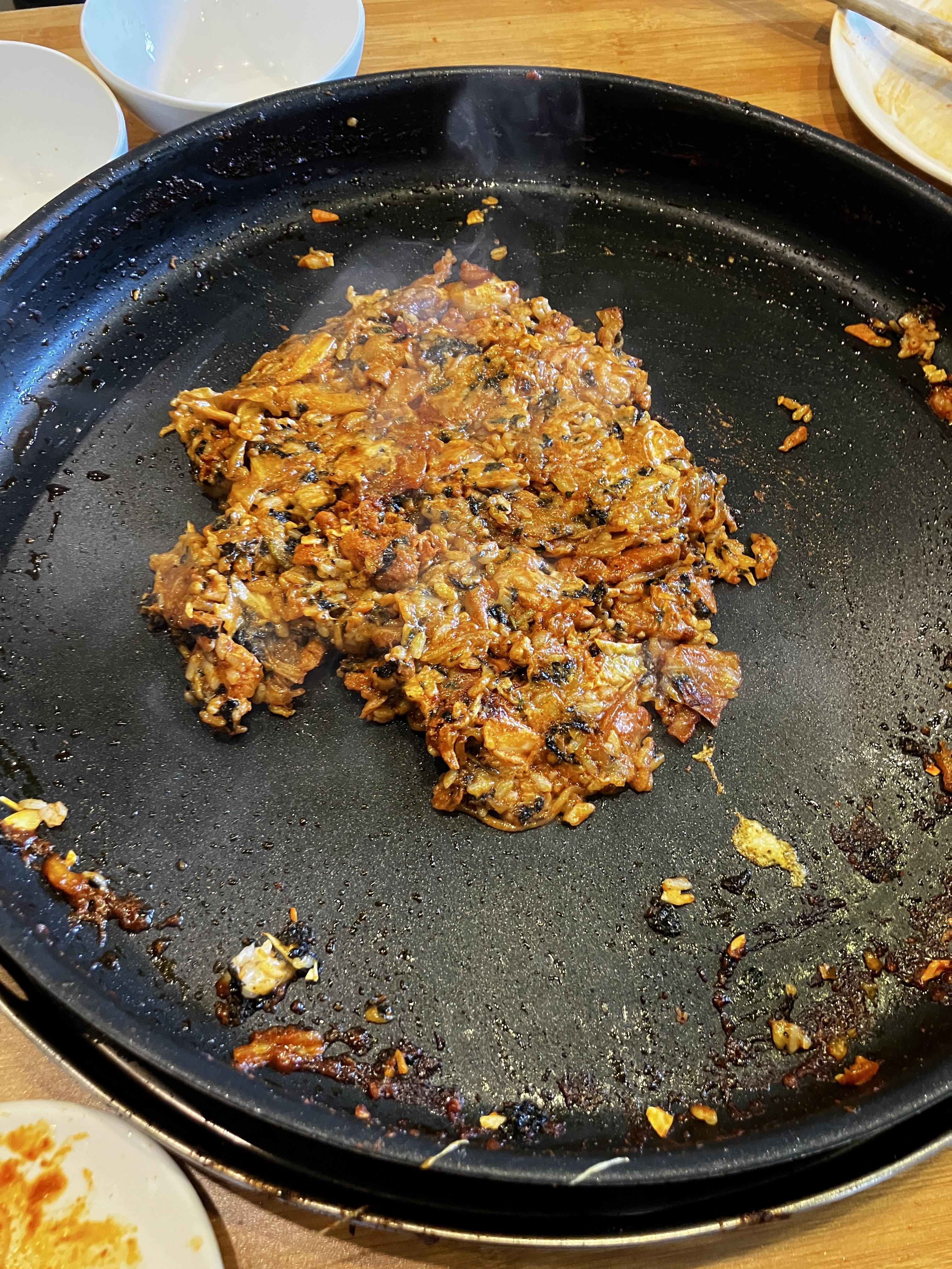 철판양념닭갈비의 끝판왕은 역시 볶음밥