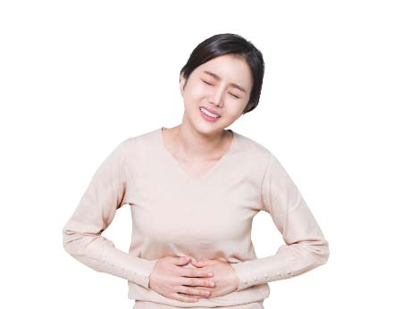 여자 오른쪽 아랫배 통증