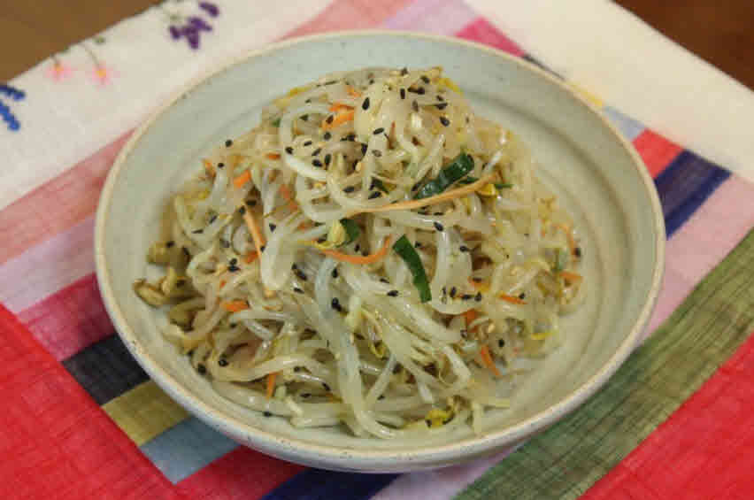 눈건강에좋은요리_숙주나물