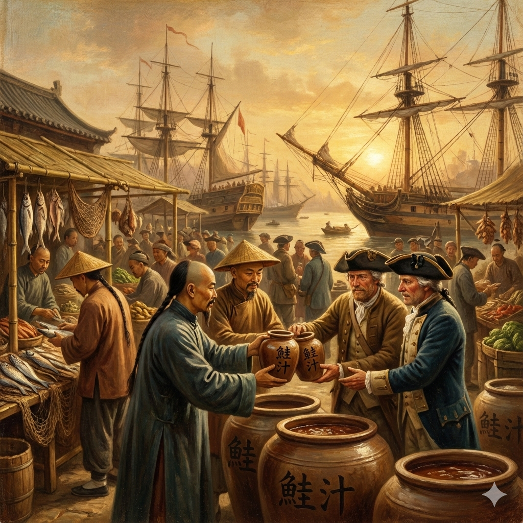 Ketchup 어원, 미국 소스가 아니라 '중국 생선 젓갈'이 조상이라고?