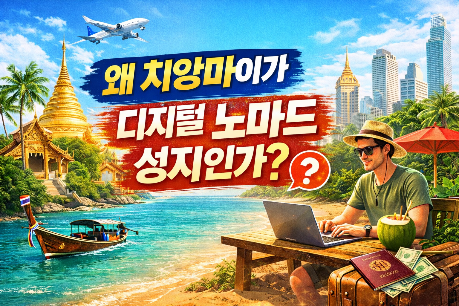 왜 치앙마이가 디지털 노마드의 성지인가?