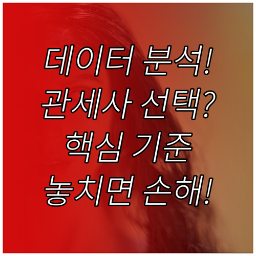 전문 관세사 선임 기준 유니패스 데이..