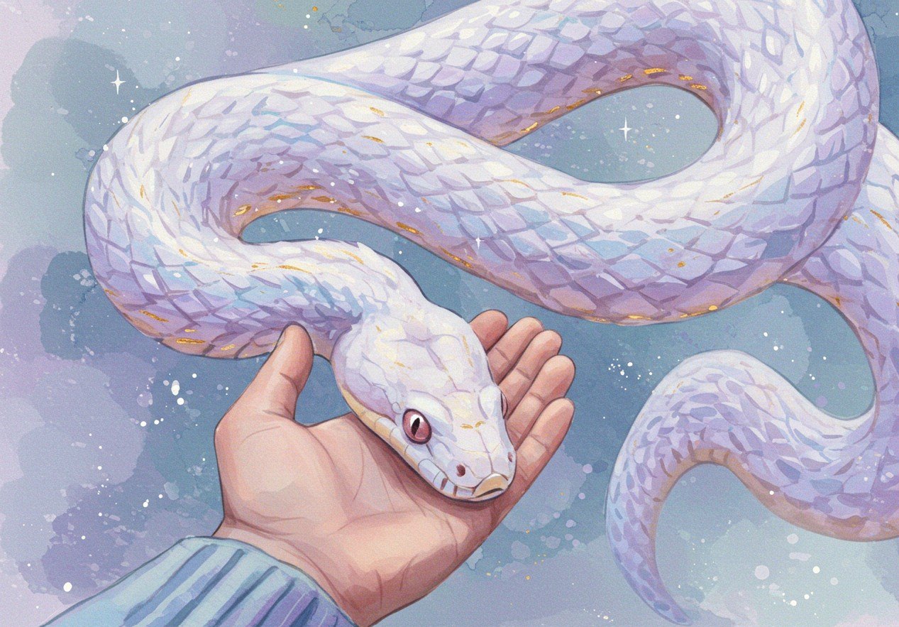 하얀 뱀 꿈 해몽 길몽일까?