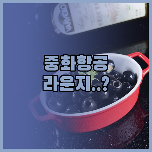인천공항 중화항공 라운지 이용 가능 ..