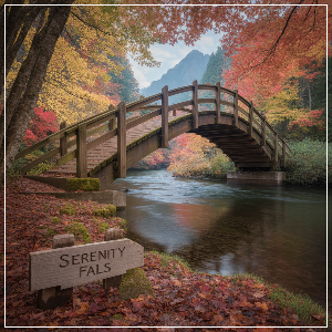 단풍 명소 AI 이미지