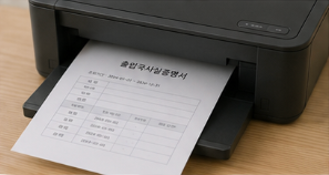 발급 전 확인사항
