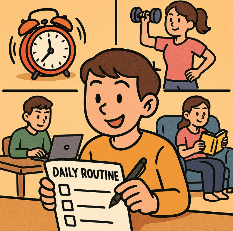 뇌를 덜 쓰고도 잘 사는 루틴 설계법