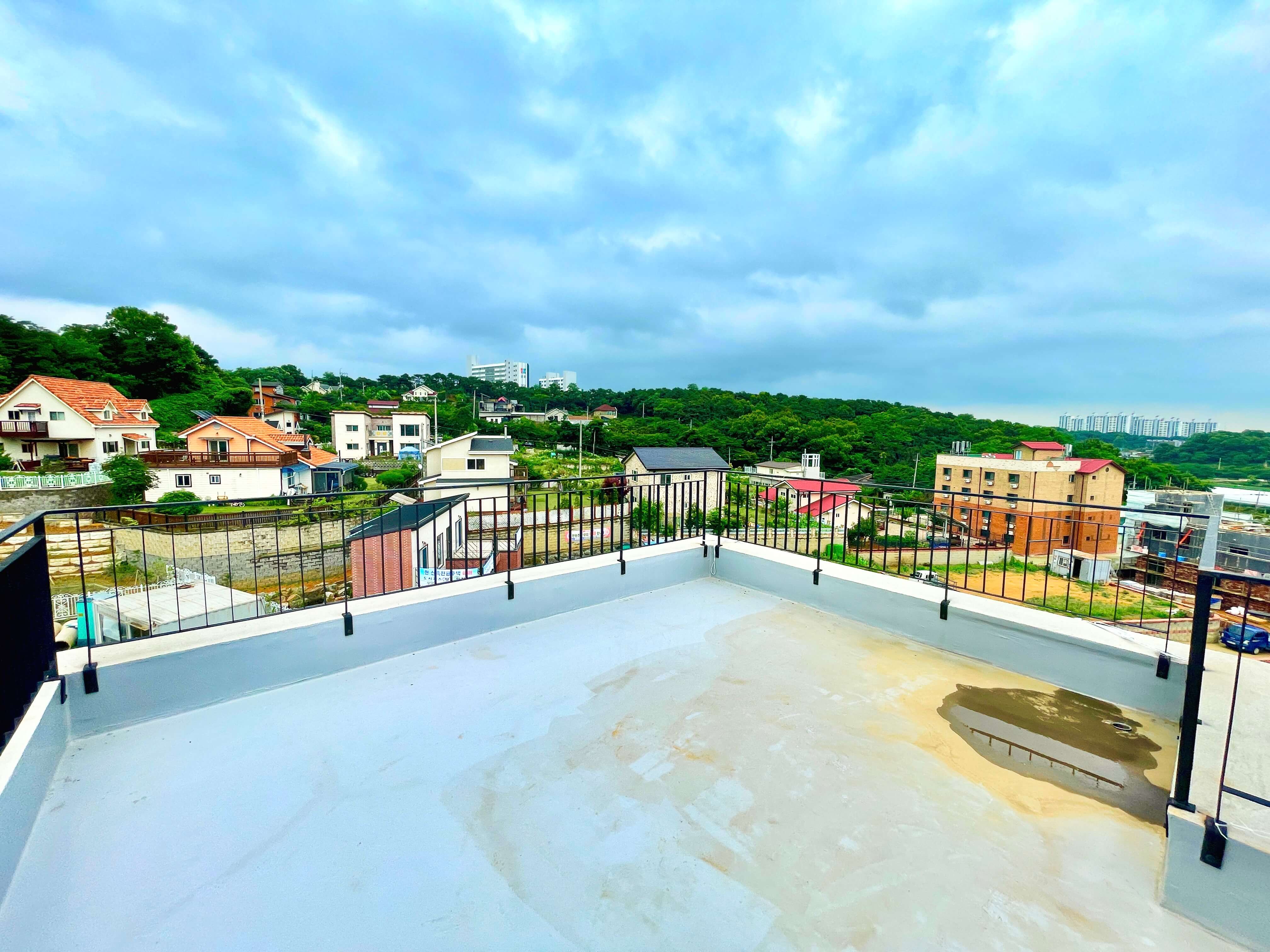 밸런시움타운하우스 옥상