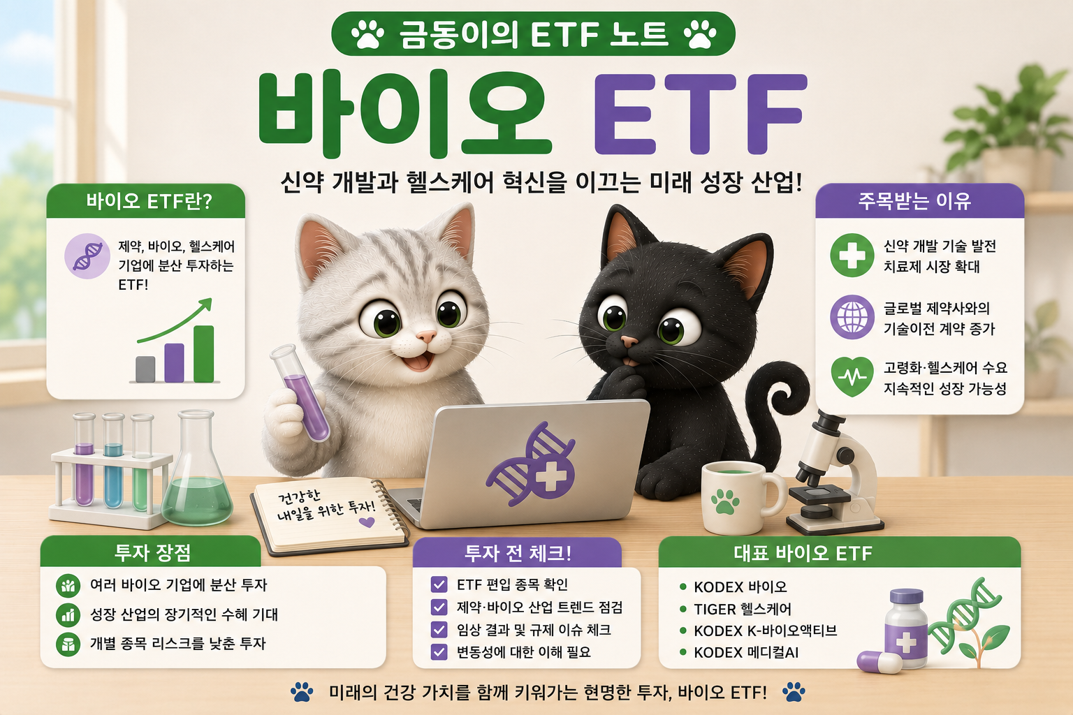 국내 주식ETF 바이오 관련 내용