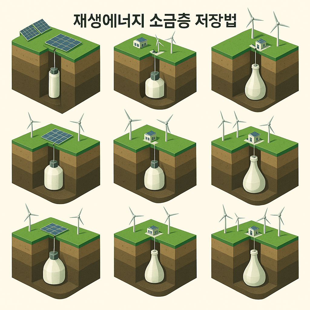재생에너지 시대 소금층 저장법