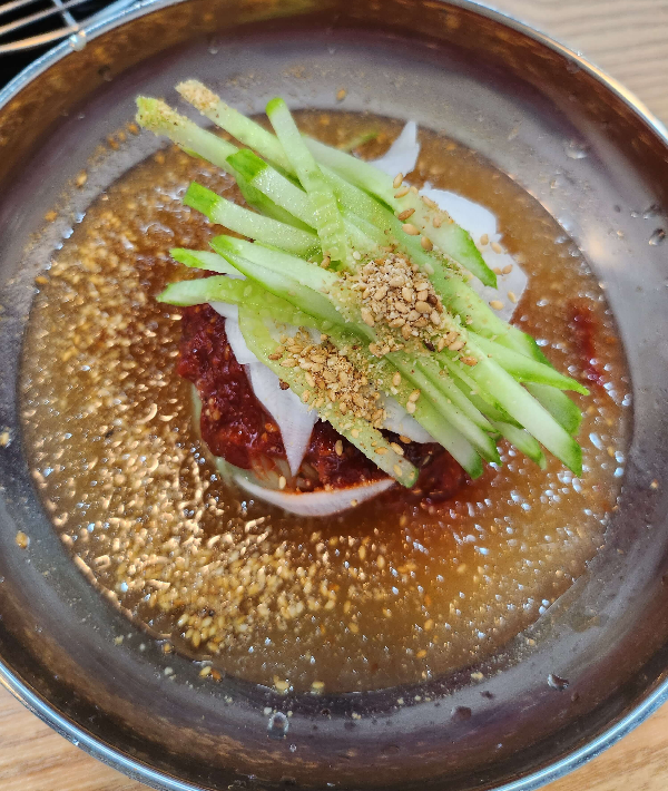 장원면가 비빔물냉면