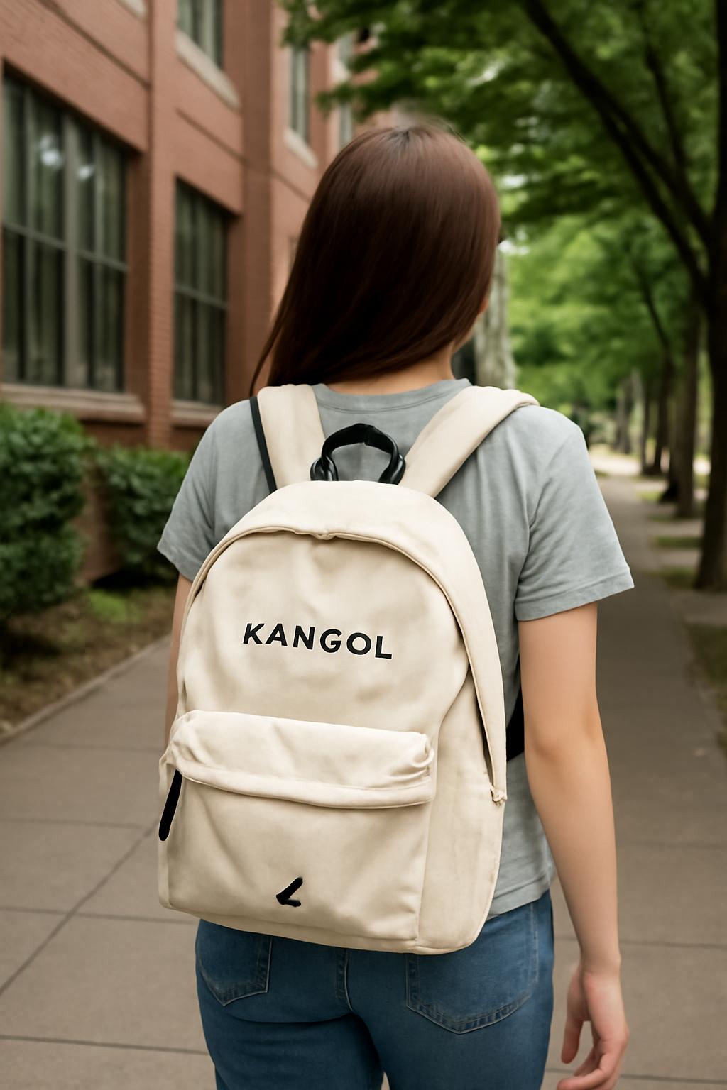 여자 대학생 가방 캉골
