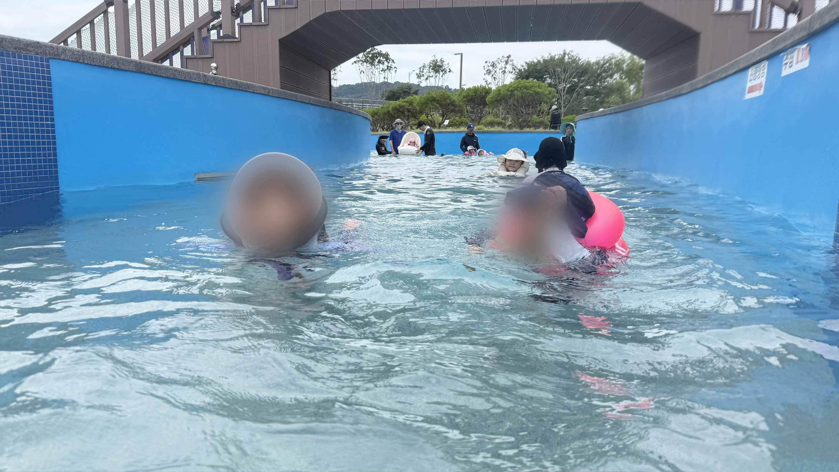 동탄패밀리풀-방문후기-유수풀