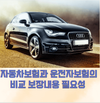 자동차보험과 운전자보험