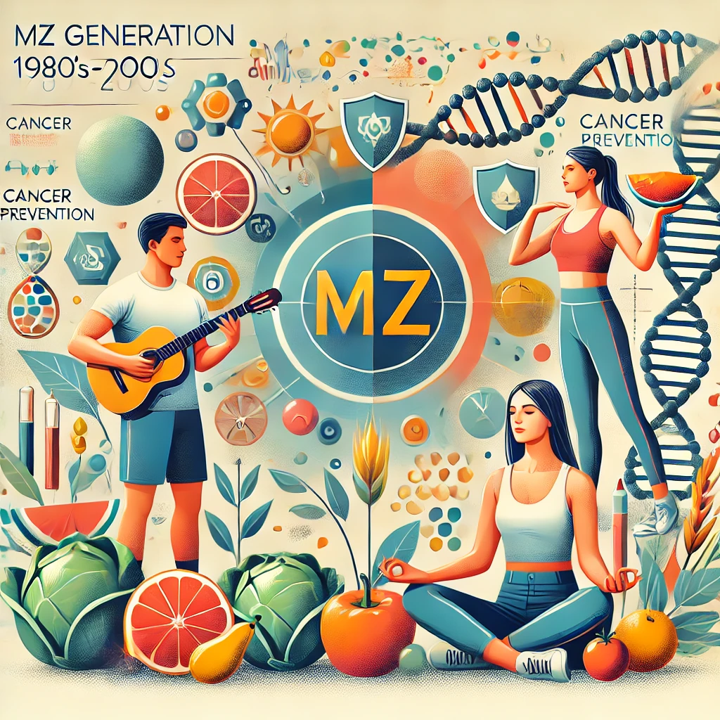 MZ세대의 라이프 스타일을 표현한 사진