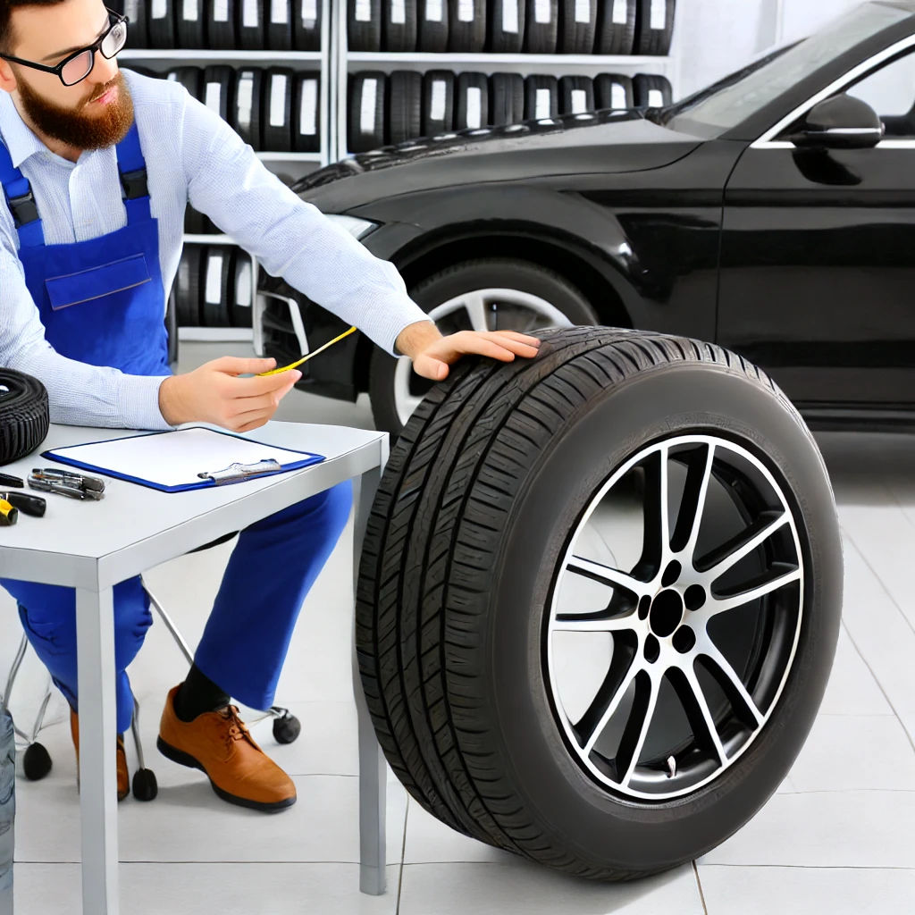 광폭 타이어 장착 시 주의사항