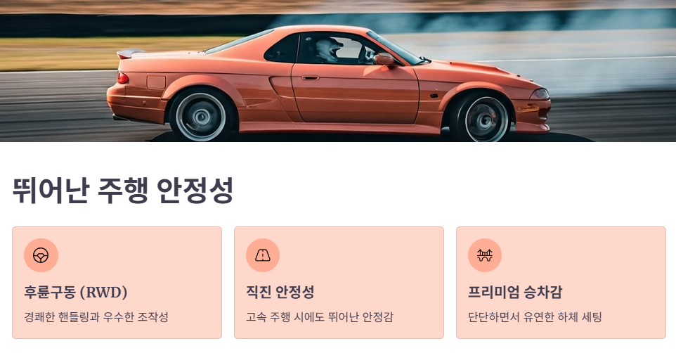 시승기: 승차감 및 주행 안정성 평가