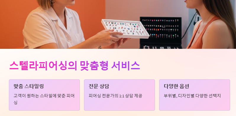 홍대 피어싱 스텔라피어싱