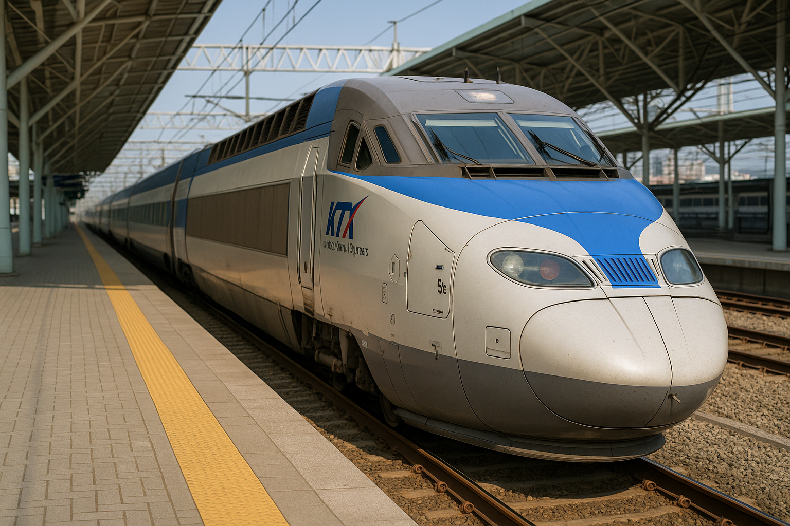 추석 열차 KTX 사진