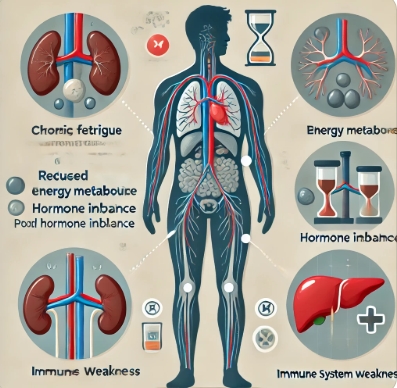 만성피로가 신체 내부에 미치는 영향