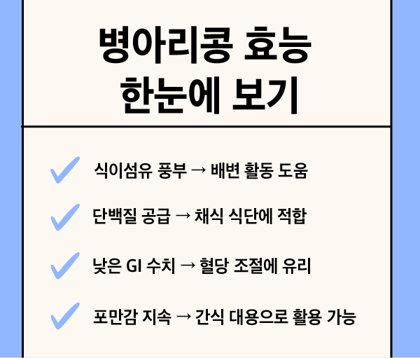 병아리콩 삶기 효능