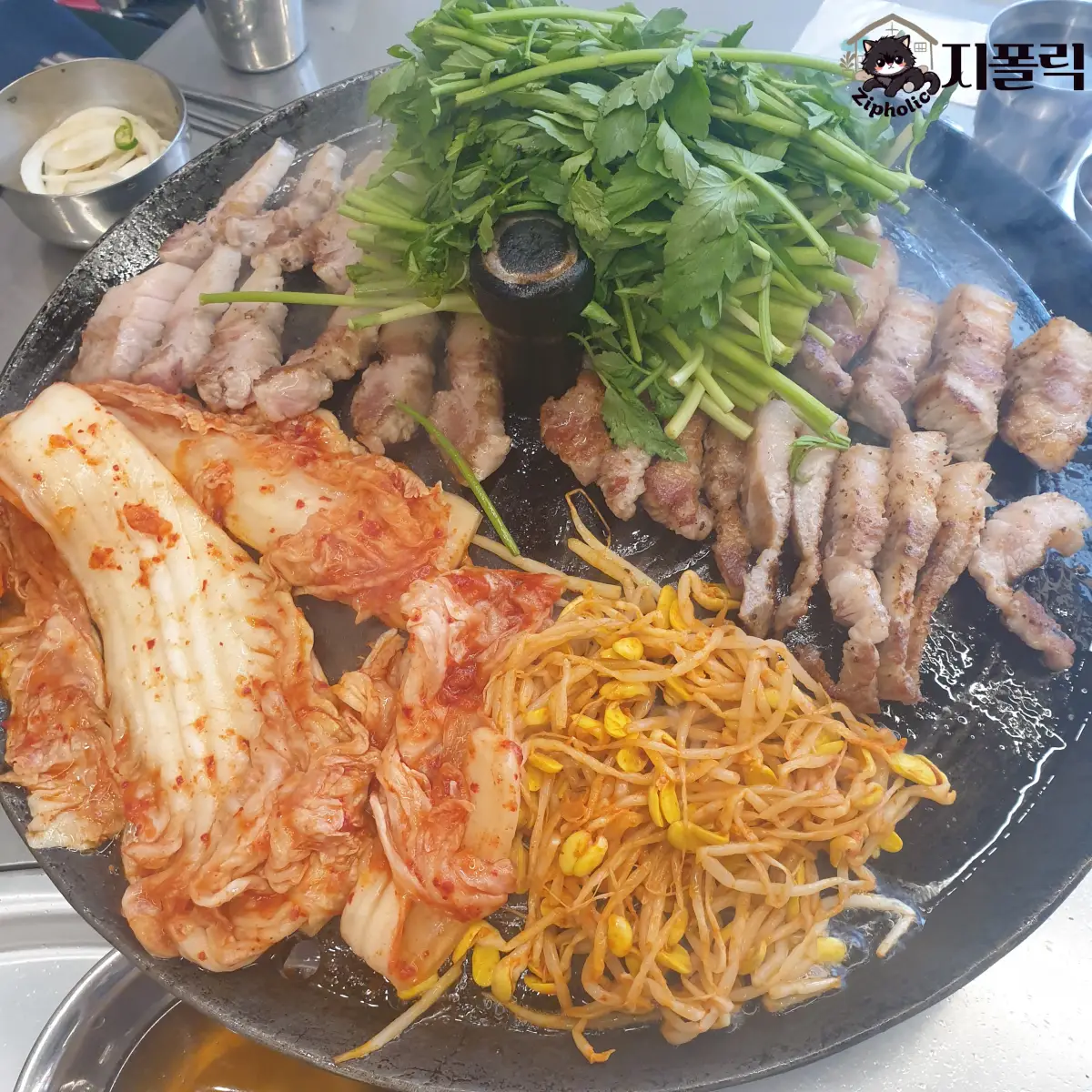 목구멍-미박삼겹살-구이