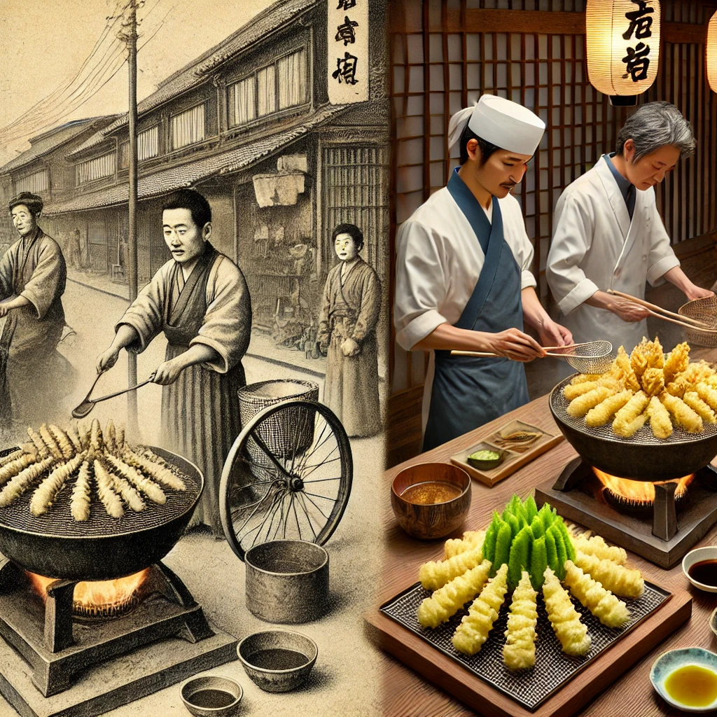 일본식 덴푸라의 발전과 변화