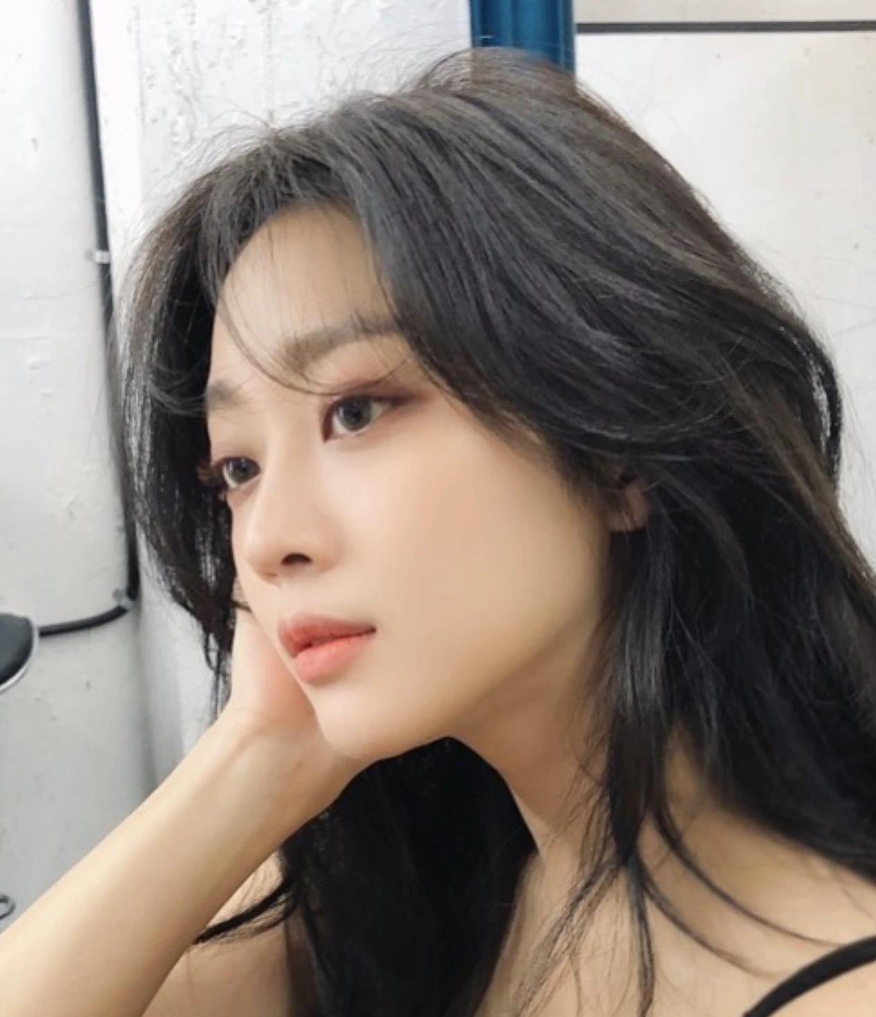 조보아-옆모습