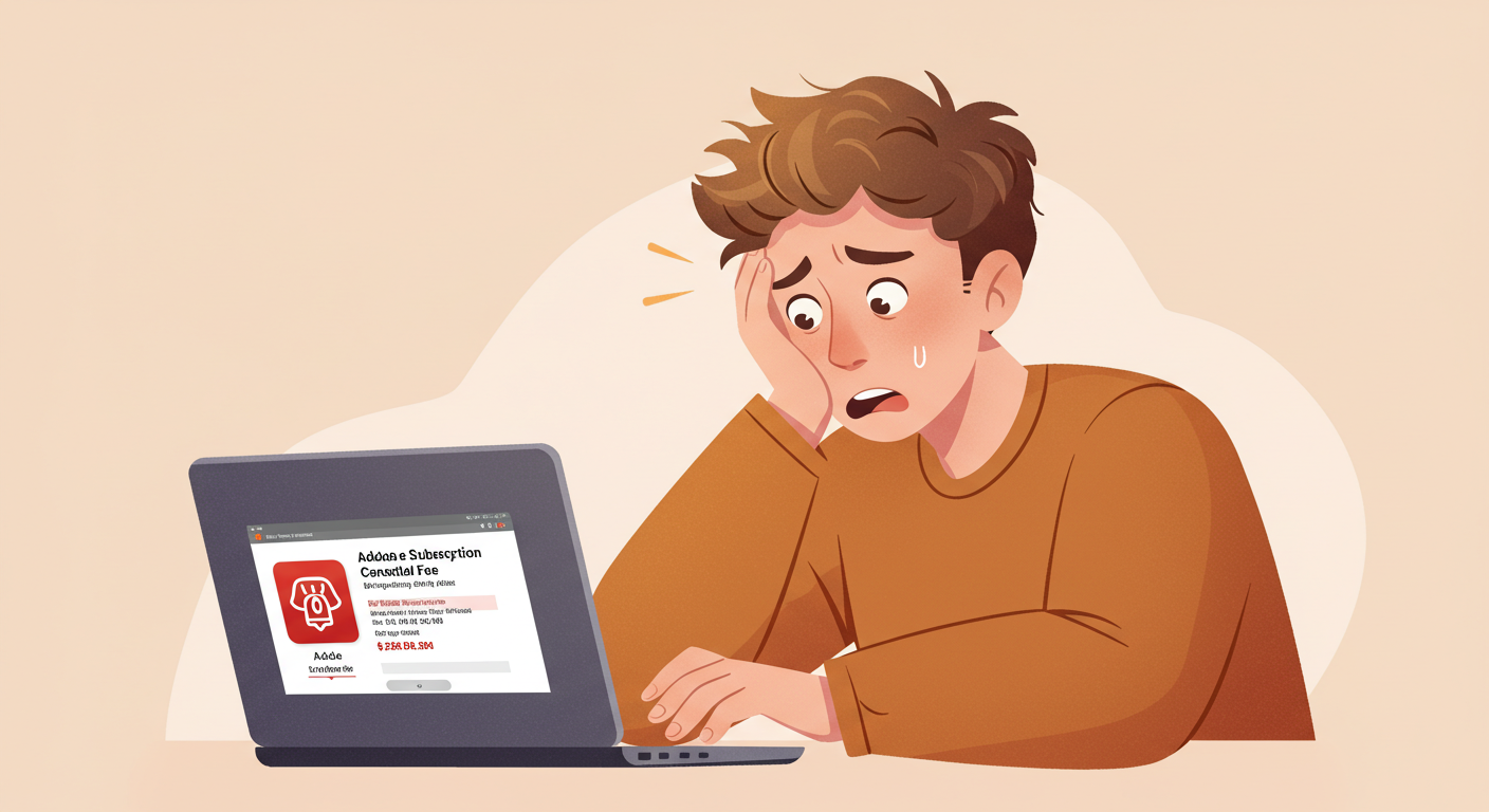 Adobe 무료체험, 구독 해지 꿀팁, 디지털 구독