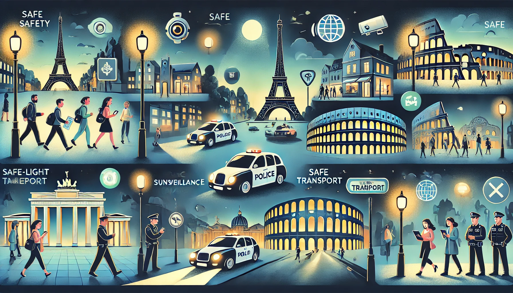 유럽여행시 밤거리 치안 주의사항