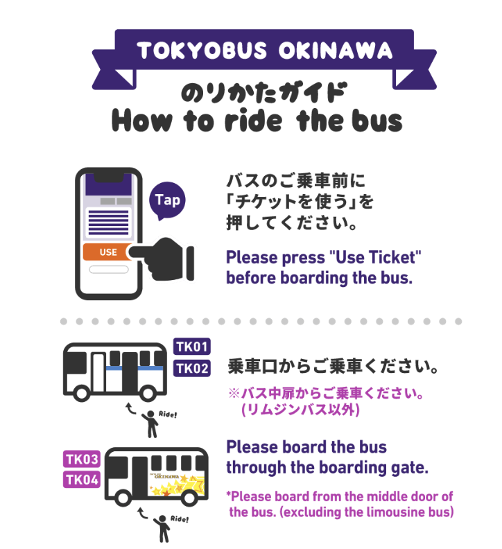 오키나와 도쿄패스 사용법