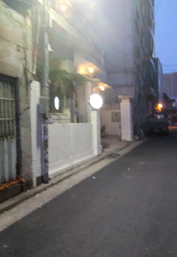 폴드커피 입구 길