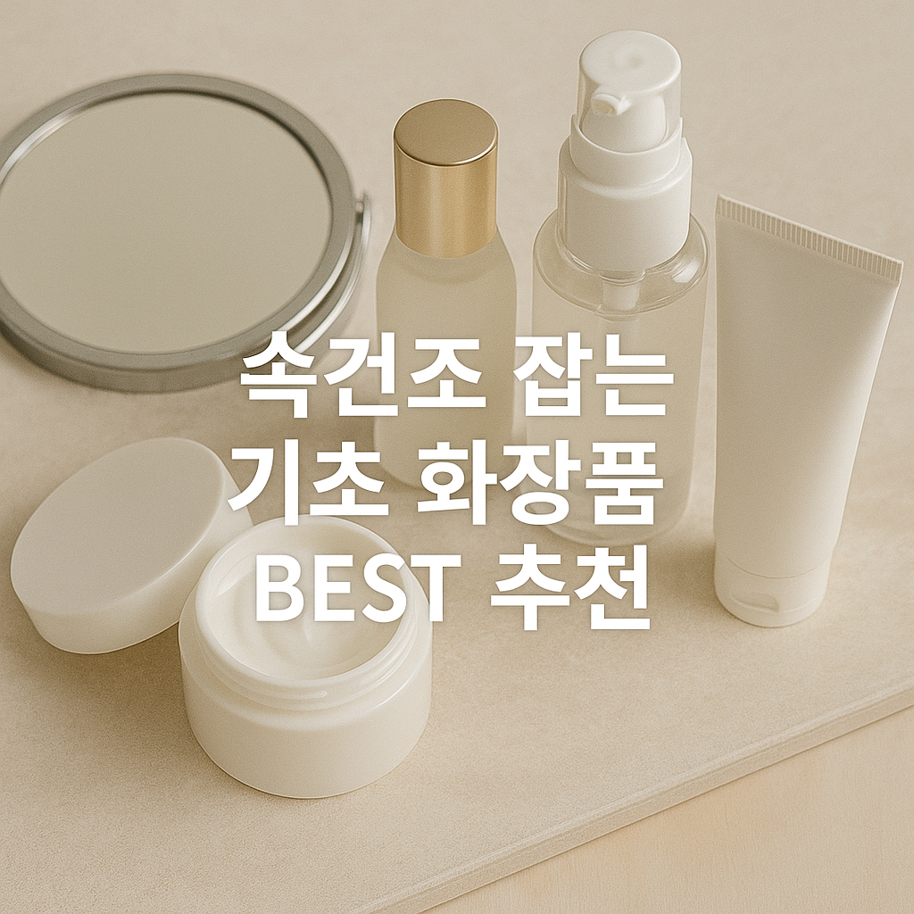 속건조 잡는 기초 화장품 BEST 추천