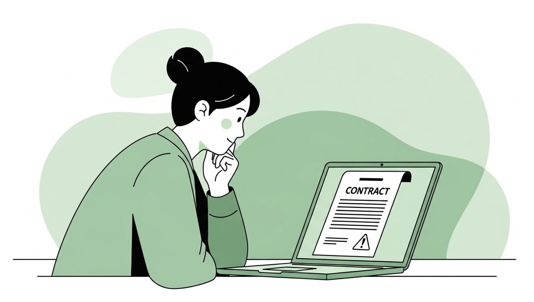 온라인 사업을 준비하는 장면, 비대면 구조가 유리합니다.