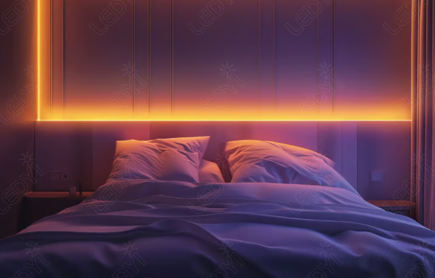 밤에 더 편안해지는 침대 관련 사진