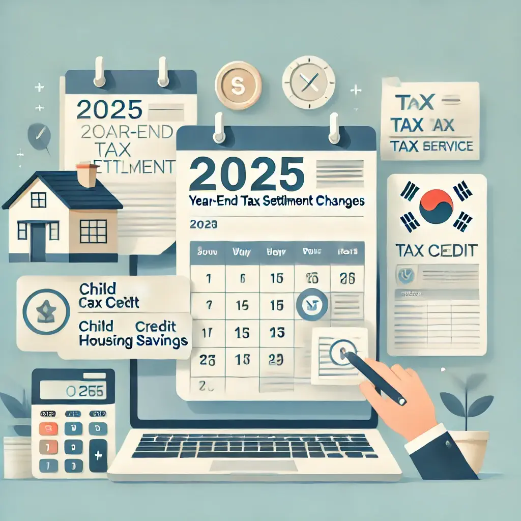 2025년 연말정산 변경사항
